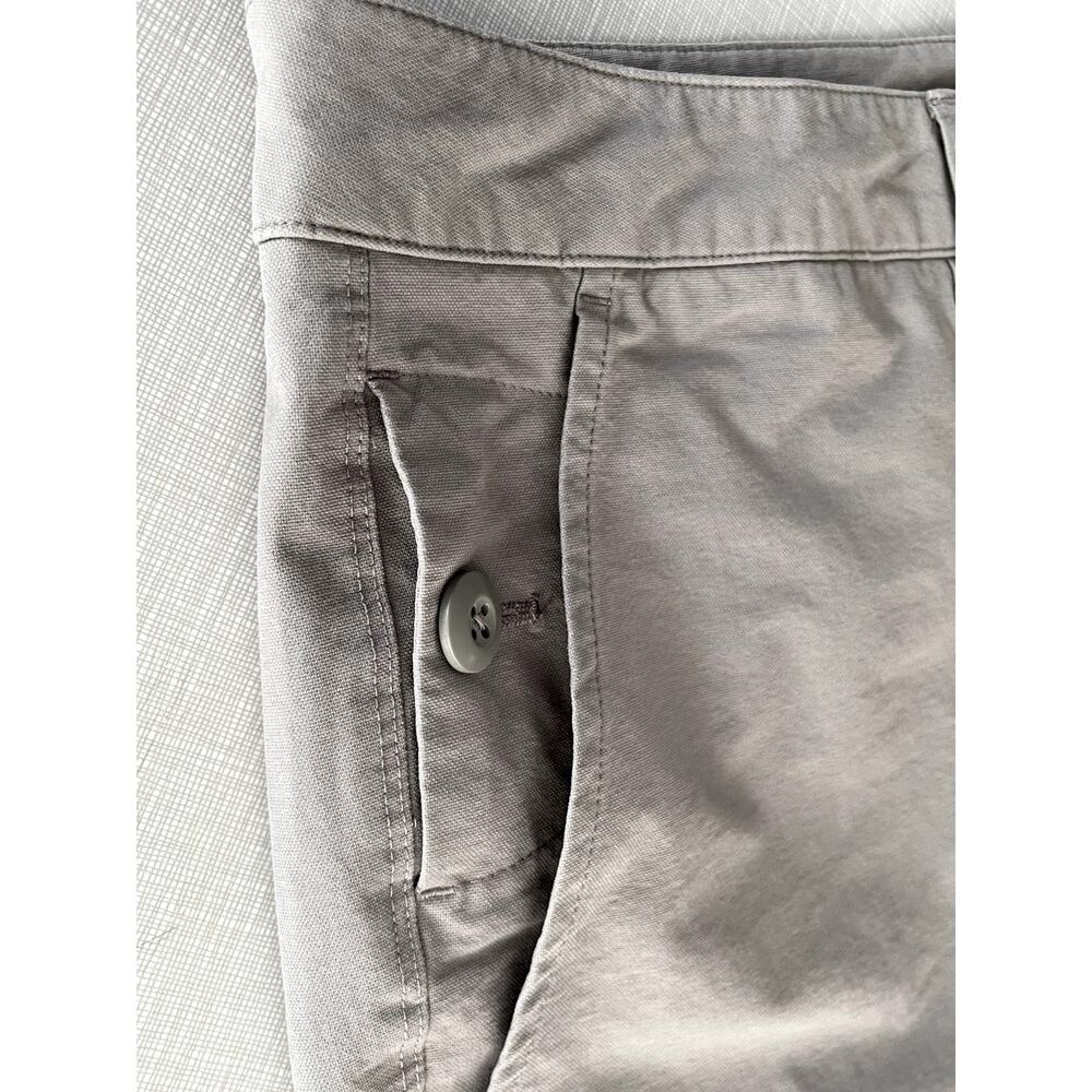 Vuori Sz 33 Barren Classic Fit Pant Gray Cotton Pockets Stretch Utility Casual - Picture 6 of 13